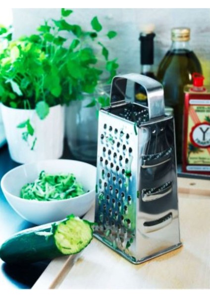 2'li Paslanmaz Çelik Mutfak Set; Idealisk Rende + Idealisk Un Eleği fiyatları