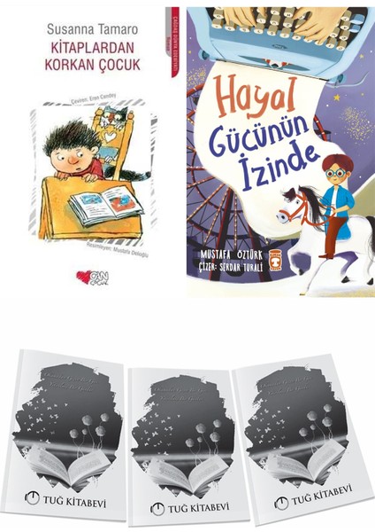 Kitaplardan Korkan Çocuk ve Hayal Gücünün Izinde + Hediyeli