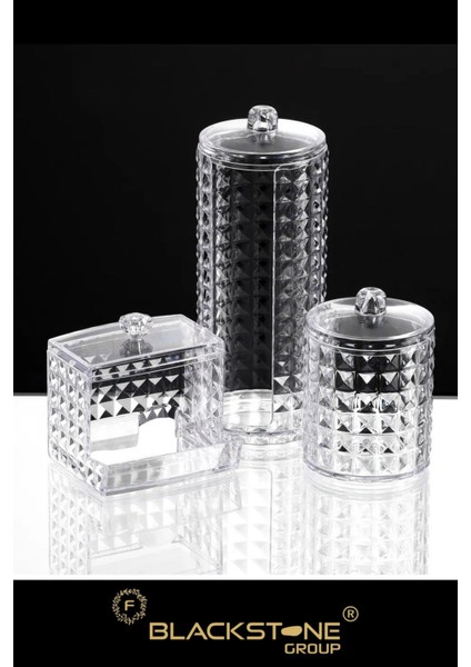 Beyaz 3'lü Kapaklı Çok Amaçlı Makyaj Organizeri fiyatları