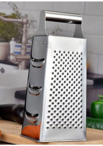 Paslanmaz Çelik Rende 4 Taraflı Sebze Rendesi Çelik Rende Inox 21 cm fiyatları