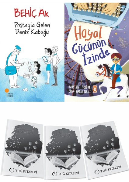 Postayla Gelen Deniz Kabuğu ve Hayal Gücünün Izinde + Hediyeli