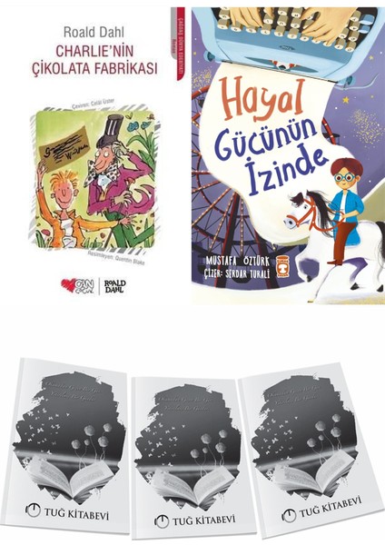 Charlie’nin Çikolata Fabrikası ve Hayal Gücünün Izinde + Hediyeli