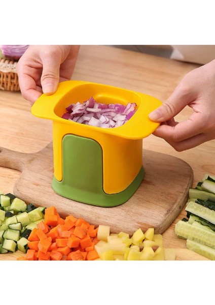 Şeflerin Tercihi Multifonksiyon Sebze Meyve Doğrayıcı Pratik ve Hızlı Kesim