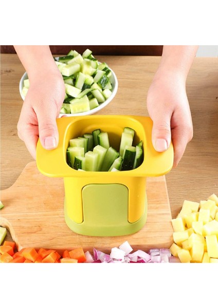 Şeflerin Tercihi Multifonksiyon Sebze Meyve Doğrayıcı Pratik ve Hızlı Kesim