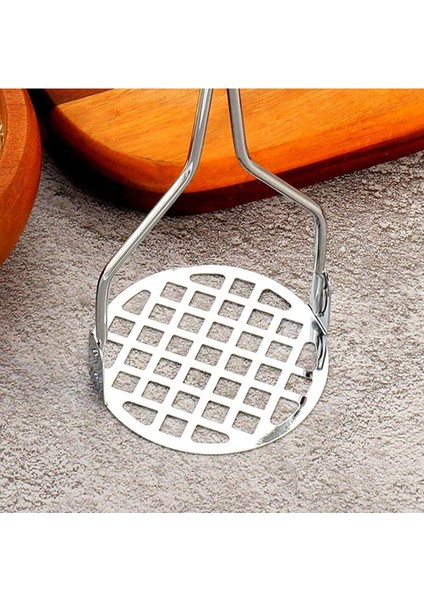 Renkli Plastik Saplı Paslanmaz Metal Patates Ezici Püre Yapıcı fırsatları