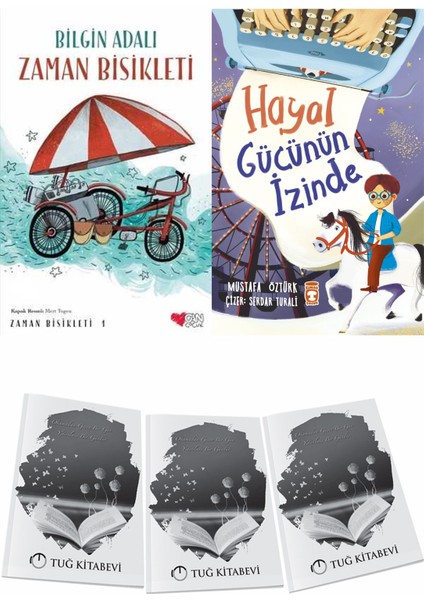 Zaman Bisikleti 1 ve Hayal Gücünün Izinde + Hediyeli