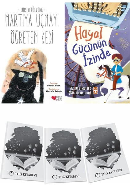 Martıya Uçmayı Öğreten Kedi ve Hayal Gücünün Izinde + Hediyeli