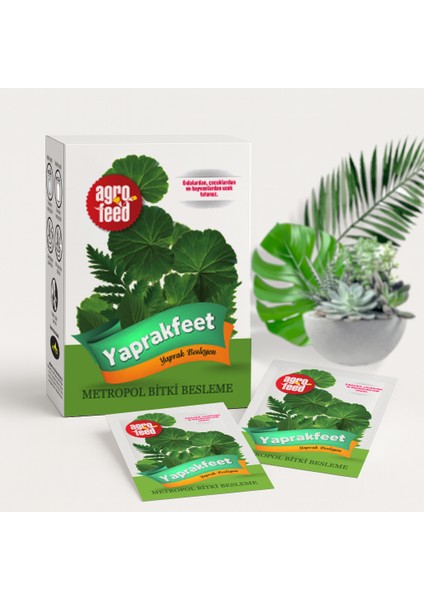 Saksı Gübresi - Yaprak Besleyen 10'lu Paket, Yaprak Besini