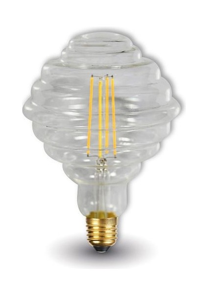 Şık Sarı Dekoratif Masa Lambası, 4W Led, E27 Duy, Ampul Dahil modelleri
