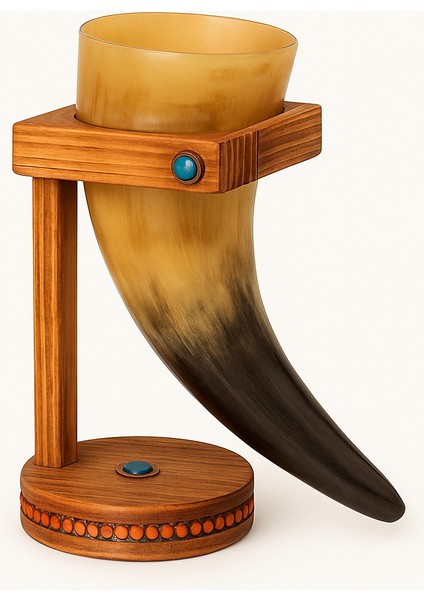 Sığır Boynuzundan Şarap Kadehi HORN STYLE fırsatları