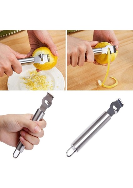 Portakal Limon Kabuk Çizici Soyucu Portatif Soyma Bıçağı modelleri
