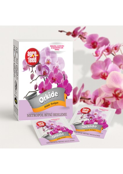 Saksı Gübresi - Orkide Besleyen 10'lu Paket, Orkide Besini