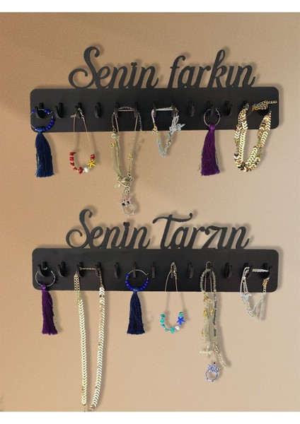 Iki Parçalı Dekoratif Takı Askısı, Kolye ve Bileklik Düzenleyici fiyatları