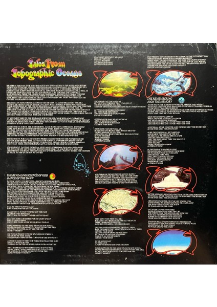 Yes Tales From Topographic Oceans Double Lp Plak fiyatları