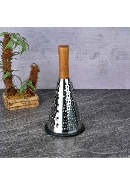 Ahşap Saplı Huni Rende 20CM
