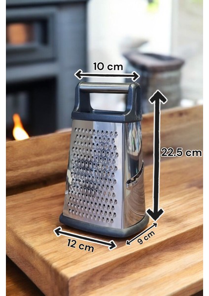 4 Köşeli Paslanmaz Çelik Rende KW-282 FMA562826 fiyatları