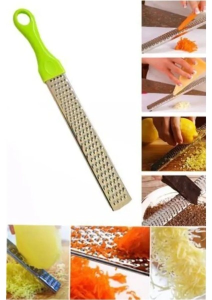 Premium Kalite Paslanmaz Çelik Keskin Uzun Ince Limon Peynir Rendesi