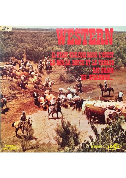 Western Soundtrack Lp Plak