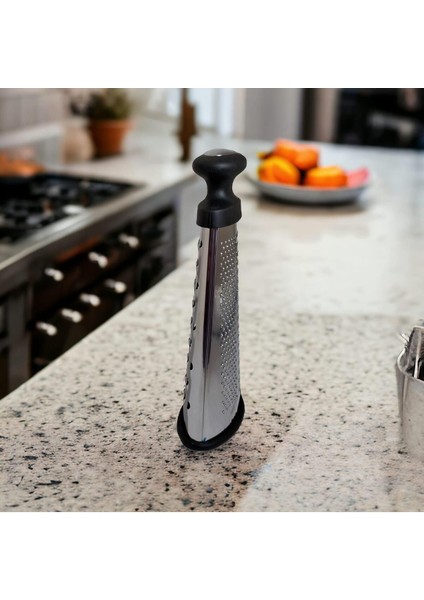 24 cm Çift Taraflı Kule Çelik Rende El Rendesi Çift Taraflı Mini Gözenekli Fonksiyonel Mutfak Rend modelleri