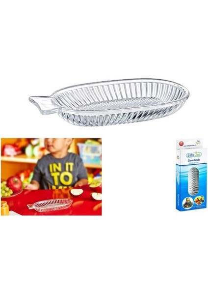 Bebek Meyve Rendesi Cam 033 - 9X20 cm