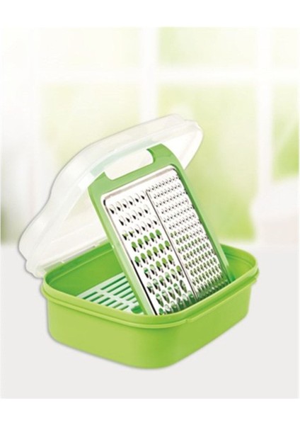 2 Adet Çok Fonksiyonlu Hazneli Süzgeçli Rende indirimleri