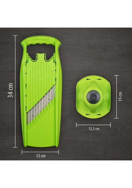 Börner Wave Waffle Rende Yeşil modelleri