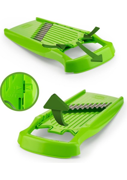 Börner Wave Waffle Rende Yeşil indirimleri