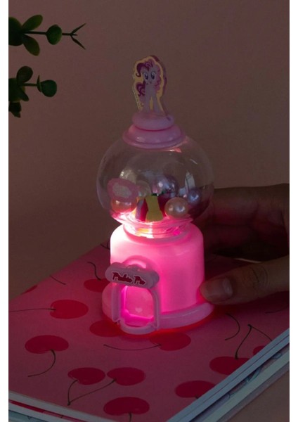 Renkli Gülümseyen Pony Gece Lambası, Çocuklar Için Eğlenceli ve Sıcak Işık fiyatları