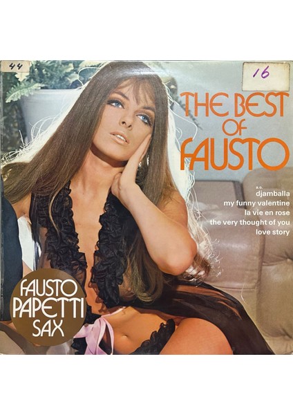 The Best Of Fausto Papetti Lp Plak