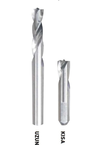 6X44X23X8MM Hss Çürütme Matkabı DIN1412E, Dayanıklı ve Yüksek Performanslı Araç