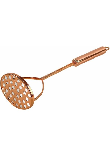 Lüx Metal Uzun Paslanmaz Bronz Patates Ezici fiyatları