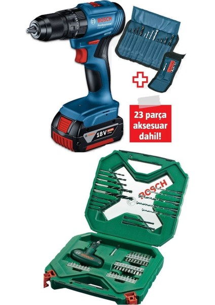Şarjlı Darbeli Matkap ve 54 Parça Aksesuar Seti, Güç ve Çok Yönlülük Sunar