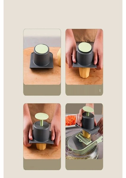 Rende Seti Vegetable Cutter Pro Rende Sebze Doğrayıcı Dilimleyici Hazneli Soğan Küp Kesici Dicer modelleri