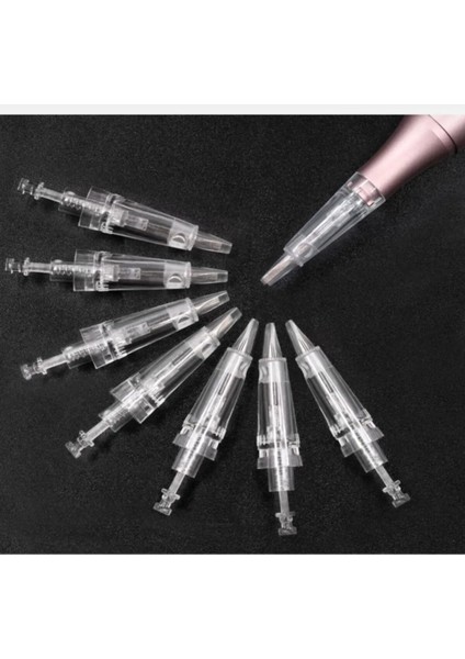 4 Adet Kalıcı Makyaj Cihazı Dr Pen 3RL MYM - M5 - M6 - M7 Uyumlu Dr Pen İğne