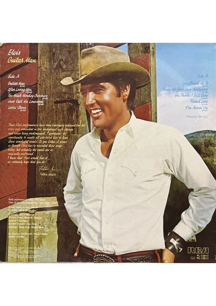 Elvis Presley Guitar Man Lp Plak fiyatları