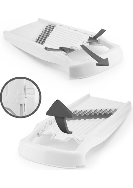 Börner Wave Waffle Rende Beyaz indirimleri