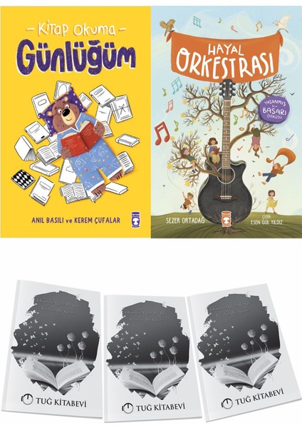 Kitap Okuma Günlüğüm ve Hayal Orkestrası + Hediyeli
