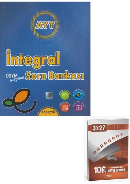 Endemik 2026 Ayt Integral Soru Bankası+Anla Kazan Paragraf