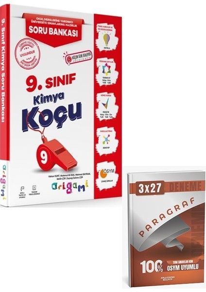 Tammat 2026 9. Sınıf Kimya Origami Soru Bankası+Anla Kazan Paragraf
