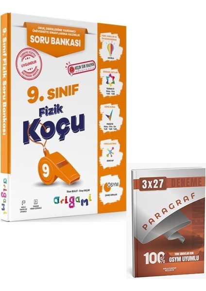 Tammat 2026 9. Sınıf Fizik Origami Soru Bankası+Anla Kazan Paragraf