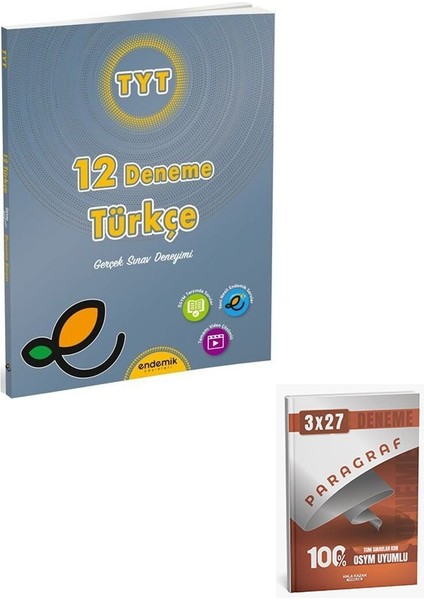 Endemik 2026 Tyt Türkçe 12 Deneme+Anla Kazan Paragraf