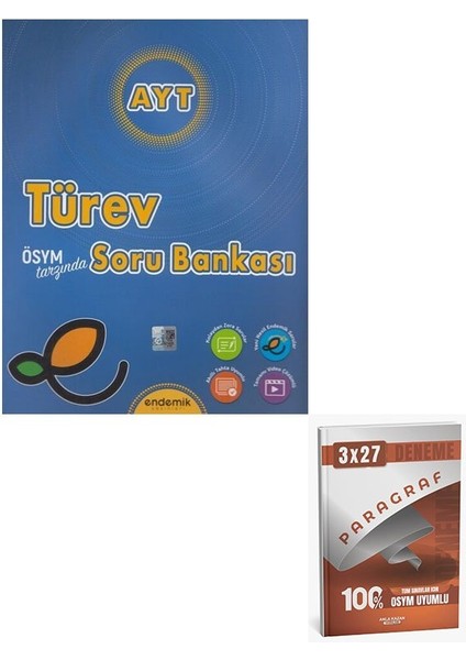 Endemik 2026 Ayt Türev Soru Bankası+Anla Kazan Paragraf