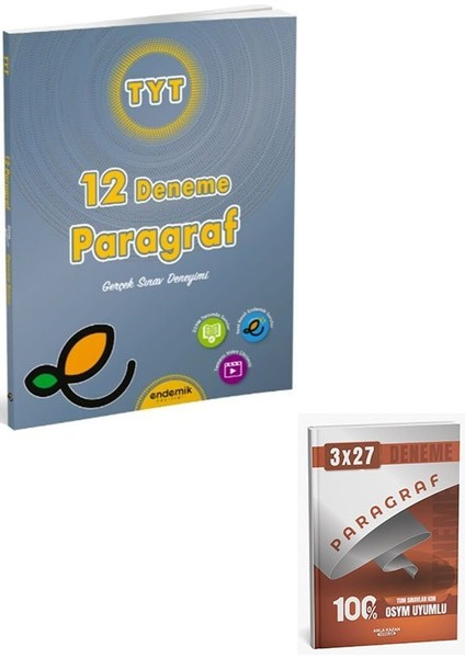 Endemik 2026 Tyt Paragraf 12 Deneme+Anla Paragraf