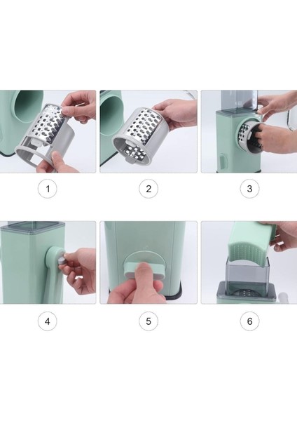 Sebze Meyve Dilimleyici Çelik Bıçaklı Çok Fonksiyonlu fiyatları