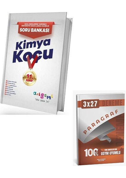 Tammat 2026 11. Sınıf Kimya Origami Soru Bankası+Anla Kazan Paragraf