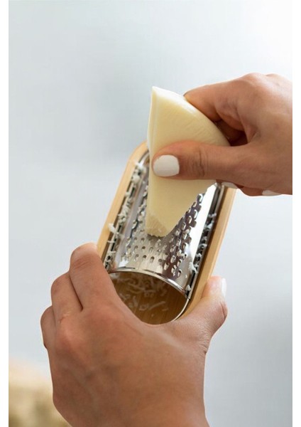 2 Adet Bambu Hazneli Çelik Rende 15CM x 7cm modelleri