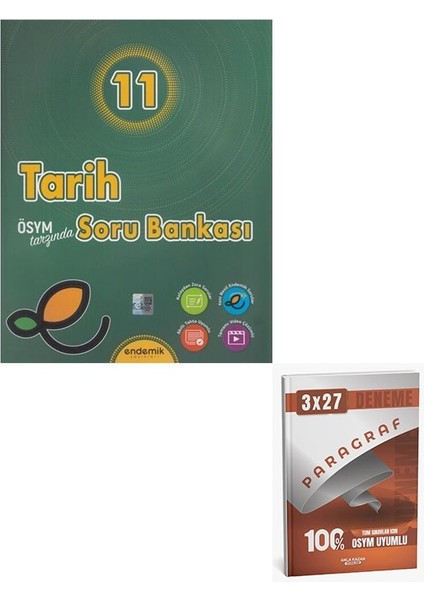 Endemik 2026 11. Sınıf Tarih Soru Bankası+Anla Kazan Paragraf