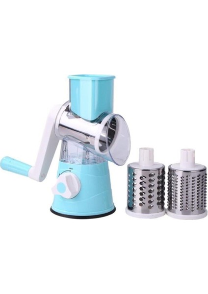 Çevirme Kollu Pratik Doğrayıcı Rende Mavi modelleri