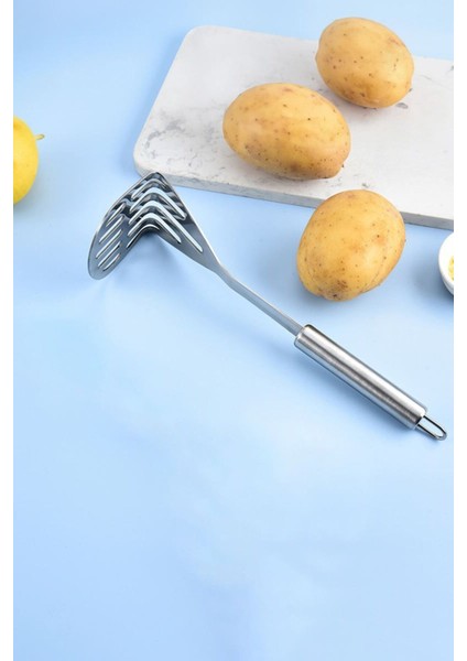 Çelik Pratik Patates Muz Havuç Turp Kabak Sebze Ezici Püre Yapıcı CIN968 fiyatları