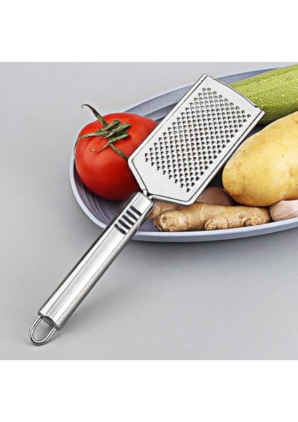 Geniş Paslanmaz Çelik Rende, Peynir Limon Sarımsak Rendesi, Çok Işlevli El Rendesi